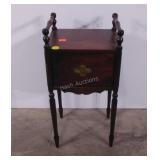 Cigar stand, leg has been repaired