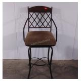 Bar height chair, swivels,  30" to seat, seller