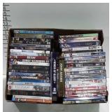 Collection of 43 DVDs, seller code X,9