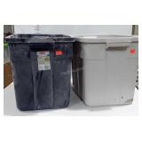 Two Storage Totes no lids dusty from use still