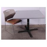 Batchelors table and a chair