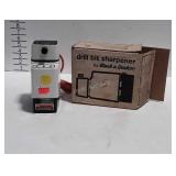 B&D Electric Drill Bit Sharpener, working