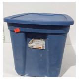 HDX 20 gallon Storage Tote, used