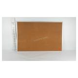 Corkboard with aluminum frame,24 x 36