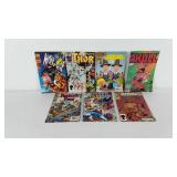 Marvel comic books, includes Wolverine, Fantastic