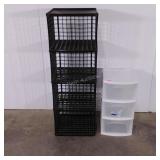 Two storage towers,  seller code 6C