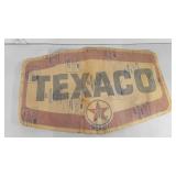 Large Advertising TEXACO unused decal