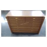 Dresser,  veneer damage as shown, seller code WN