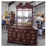 Dresser and mirror,  seller code WN