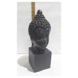 Buddha head statue 14 inches tall,  mixed