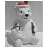 Teleflora Coca-Cola polar bear cookie jar /