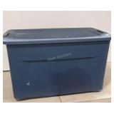 Sterlite Storage Tote, big one unsure of gallon