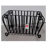 Wrought Iron Magazine Cradle