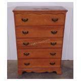 Dresser, 5 drawers,  finish as shown,  seller