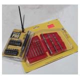 Tools, 2pc lot 13pc Screw Guide and Bits Set, 10pc