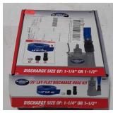 Discharge Hose Kit, 1 1/4" or 1 1 /2", new