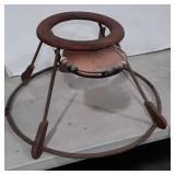 Antique wood Baby Walker Seat