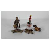 Tin toy PARTS group Wyandotte Toys battleship Marx