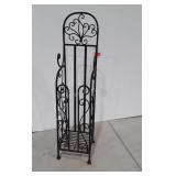 Iron Bathroom Toilet paper roll Holder, rustic