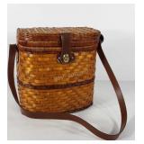 Picnic hamper basket, right size for a wine a