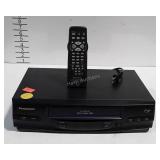 Electronics, Panasonic 4 Head VCR with remote,
