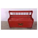 Bench seat with storage,  eagle decor