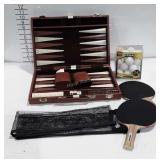 Games and Accessories, backgammon, ping pong
