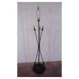 Floor lamp,  arrows, no shade