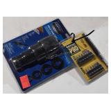 Tools, 2pks, 13pc Screw Guide and Bits, Hole Saw