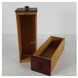 Two drawers, each measures 5x13x3.5