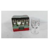 Set of 4 Pfaltzgraff Winterberry 10oz footed