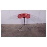 Cantilevered tractor seat stool