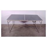 Lightweight Coleman folding table, 5 ft.
