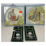 Two Peter Rabbit by Wedgwood collectors plates