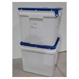 Two plastic Pail Buckets, new unused condition