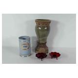 Decor, Hosley Potteries vase, "Limat Farr"