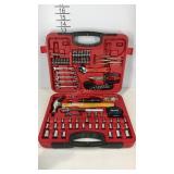 107 piece home repair tool set, missing two