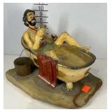 Ron Lee clown In tub statue