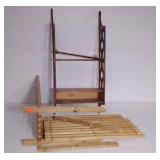 Wood scrap group,  broken shelves