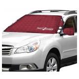 Frost guard windshield and Mirror covers.  Sample