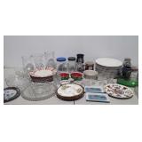 Group of Mikasa dinner plates,  watermelon