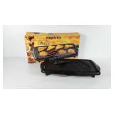 Presto electric griddle, 20" × 11", works, needs