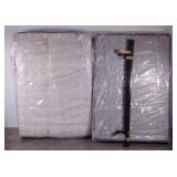 Full size mattress,  bed spring, hollywood frame,
