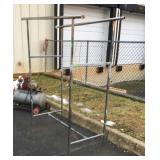 Commercial Clothing Display Rack, double bar,