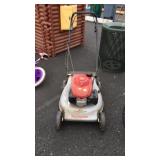 Honda quadruple cut system push mower,non tested