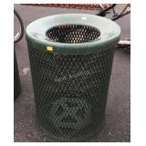 Commercial Grade Trash Can Container, heavy metal