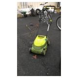Sunjoe Electric Pushmower, 14" cut, 12amp, seller