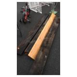 Boards, 3 older 6" about 5&6ft long, plus 5ft