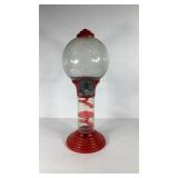 Bubble gum ball machine, stands 25 inches tall,