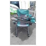 Two Camping Style Rocker Chairs, well used